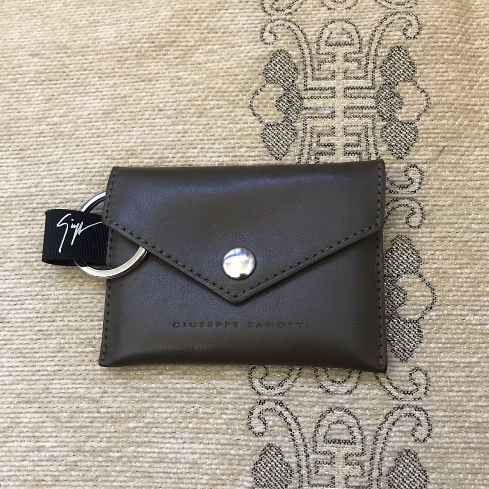 Giuseppe Zanotti leather pouch
